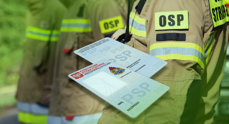 Nowe legitymacje dla Straży Pożarnej