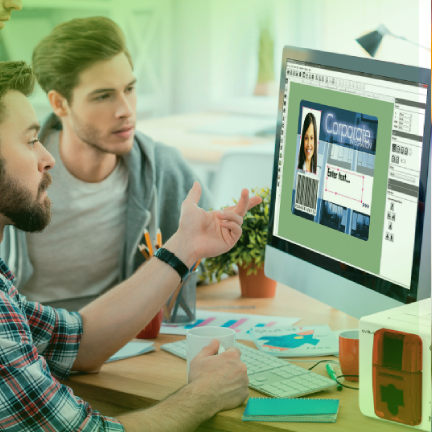 wydruk kart plastikowych