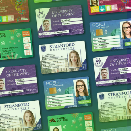 wydruk na kartach plastikowych