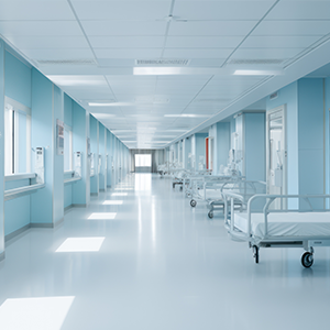 hol w placówce medycznej